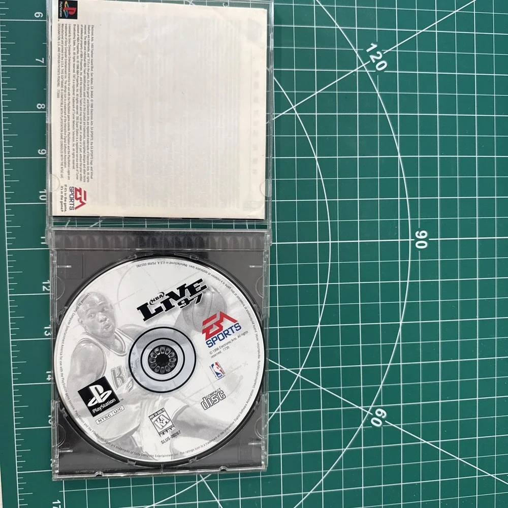 EA Sports NBA Live 97 Sony PlayStation 1 1996 Used Rated K-A